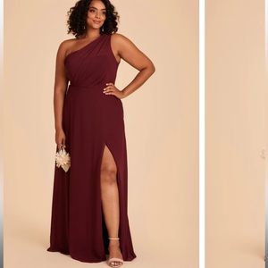 KIRA DRESS
CHIFFON CABERNET